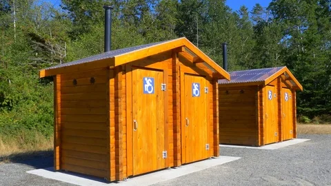 outhouse toilet
